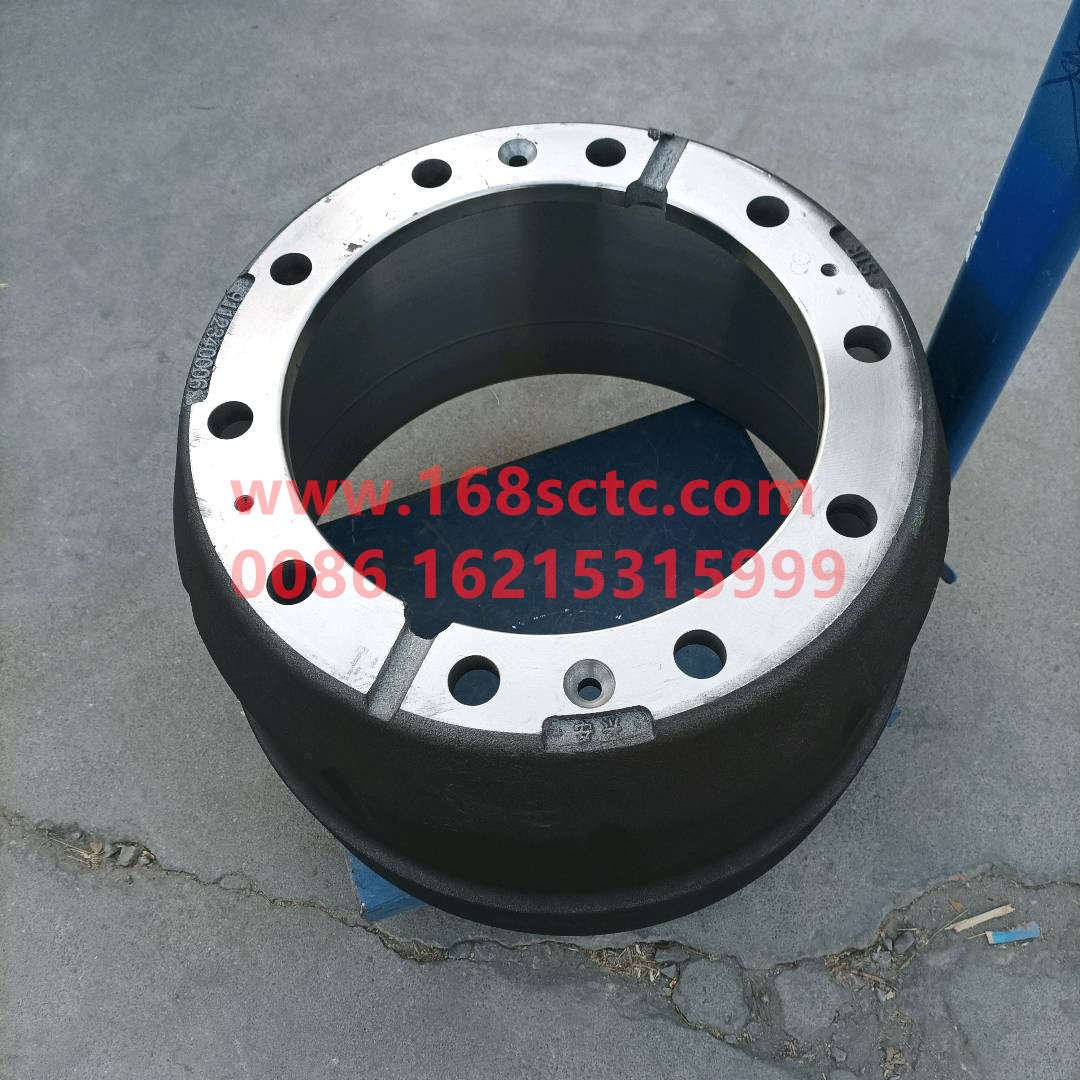 WG9112340006-SINOTRUK HOWO-rear brake hub STRWaggravate 62KG-ZhongQiZhongQiaoST13