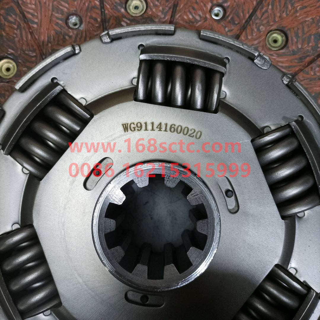 WG9114160020-SINOTRUK HOWO-Clutch plate Φ430 Φ52.5Three levels of vibration reduction6reed-SiTaiEr2007Kuan