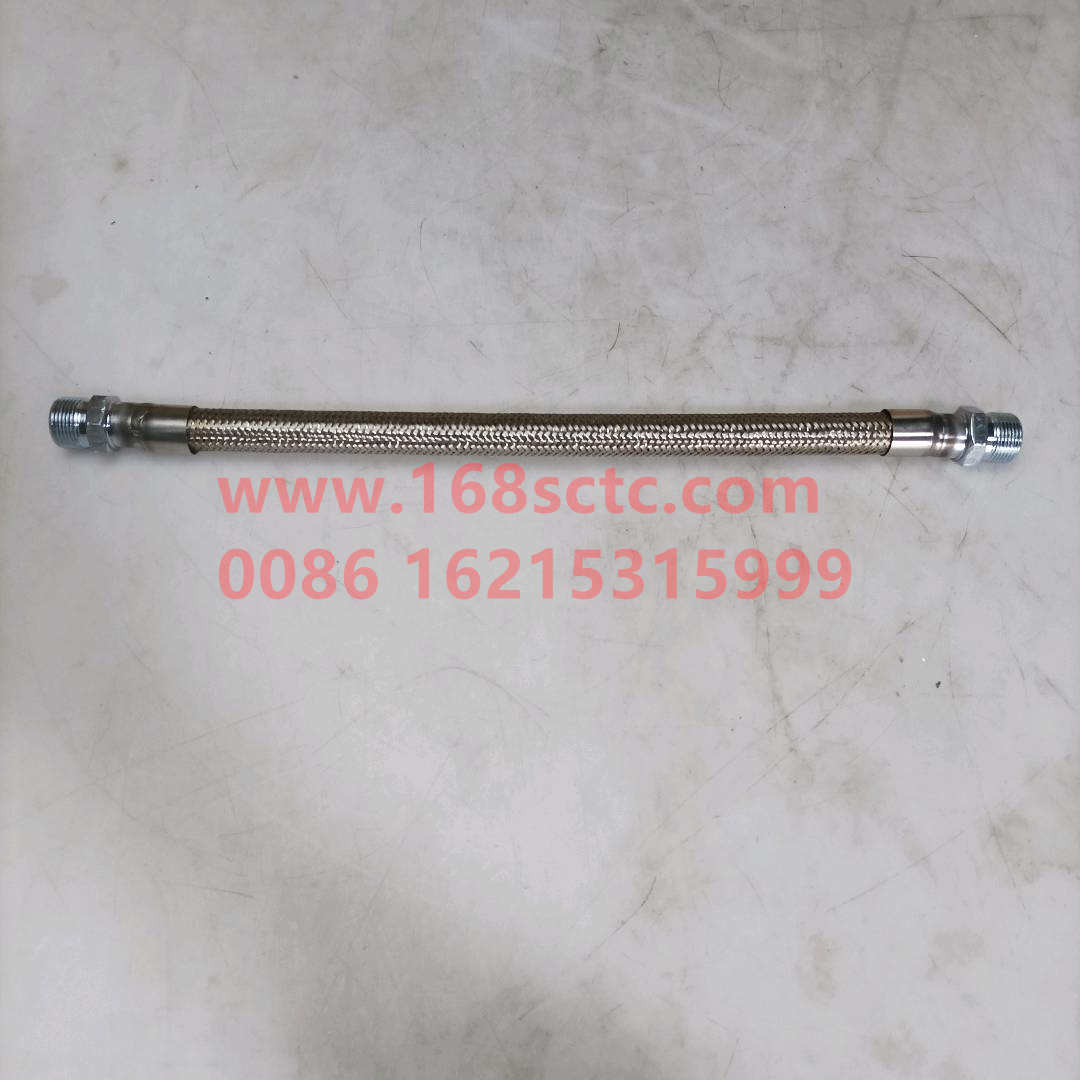WG9918360184-SINOTRUK HOWO-Bellows assemblyStainless steel 400mmthreaded buttontwenty four-HaoWoA7Kuan