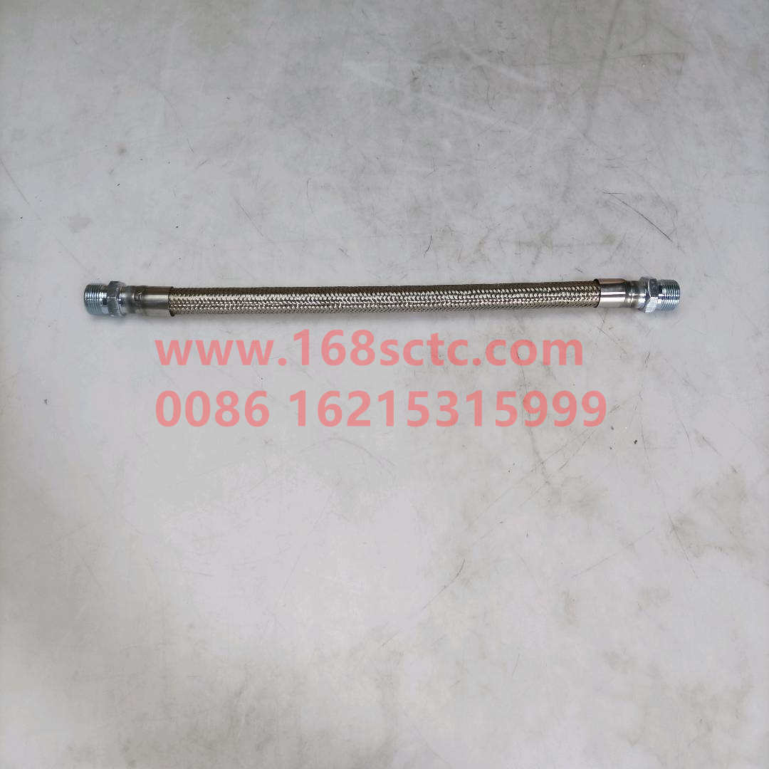 WG9918360184-SINOTRUK HOWO-Bellows assemblyStainless steel 400mmthreaded buttontwenty four-HaoWoA7Kuan