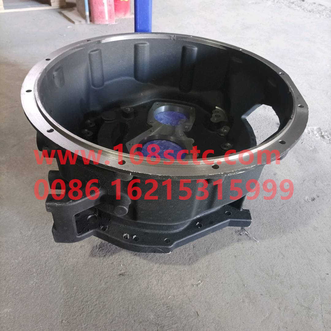 AZ2203000011-SINOTRUK HOWO-Transmission front housing assembly (pull type, overdrive)-ZhongQiBianSuXiangHW19710