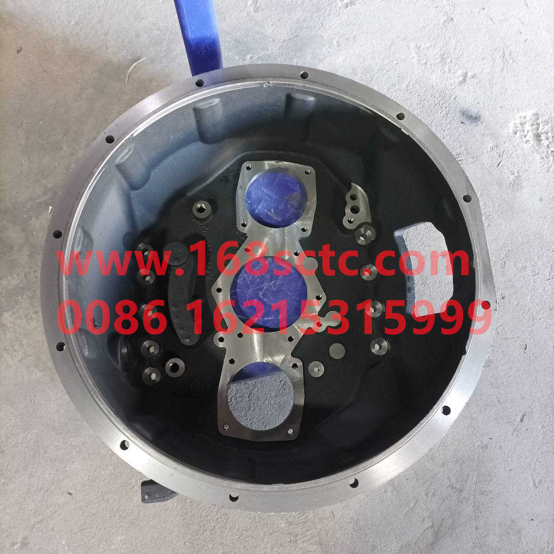 AZ2203000011-SINOTRUK HOWO-Transmission front housing assembly (pull type, overdrive)-ZhongQiBianSuXiangHW19710