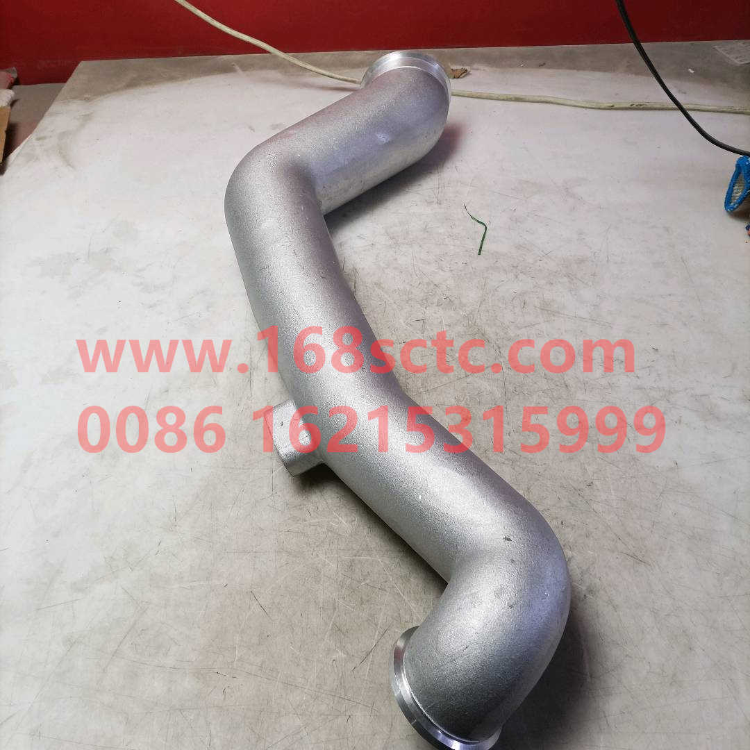 VG1095110101-SINOTRUK HOWO-Supercharger connection elbow-ZhongQiFaDongJiWD615.96NE