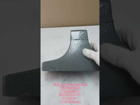 WG9725520279Steel plate spring seat right