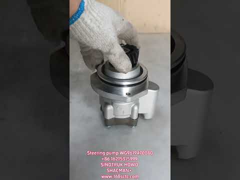 WG9619470080-SINOTRUK HOWO-Steering Pump 14Mpax20L/min 17toothblade type-HaoWo2012Kuan