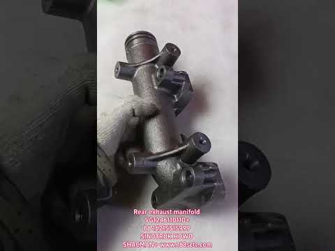 VG1246110110-SINOTRUK HOWO-Rear Exhaust Manifold Without Packaging-ZhongQiFaDongJiT12.42-50