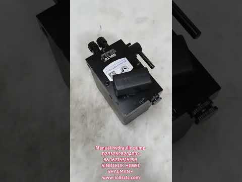 DZ93259820400-SHACMAN-Hydraulic hand pump-DeLongF2000 2015Kuan