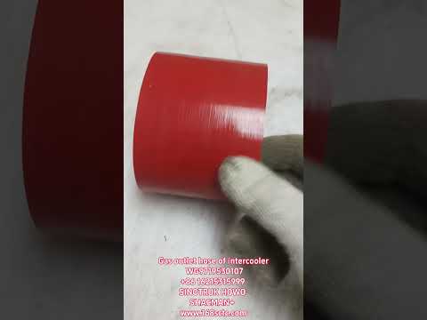 WG9719530107-SINOTRUK HOWO-Intercooler outlet hose D=110 d=100 L=70MOQ30-HaoWo2007Kuan