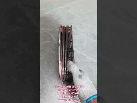 VG1500010335-SINOTRUK HOWO-oil cooler core 8layer-ZhongQiFaDongJiWT615.95