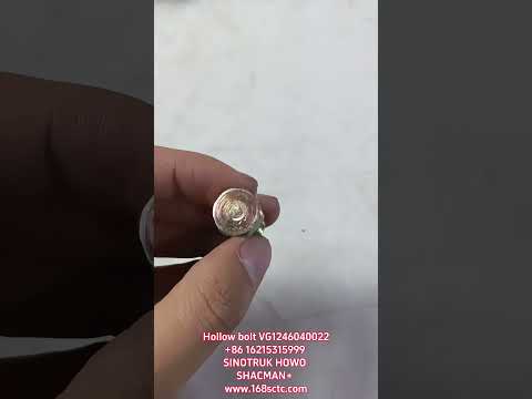 VG1246040022-SINOTRUK HOWO-Hollow bolt M10x19-ZhongQiFaDongJiT12.42-50