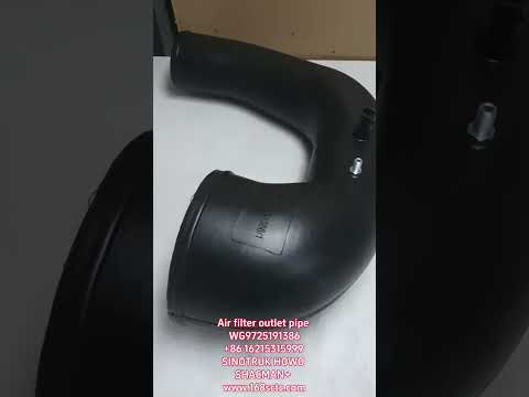 WG9725191386Air filter outlet pipe