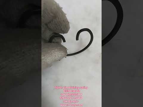 Piston pin retaining spring 81530030012