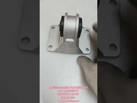 Radiator bracket assembly