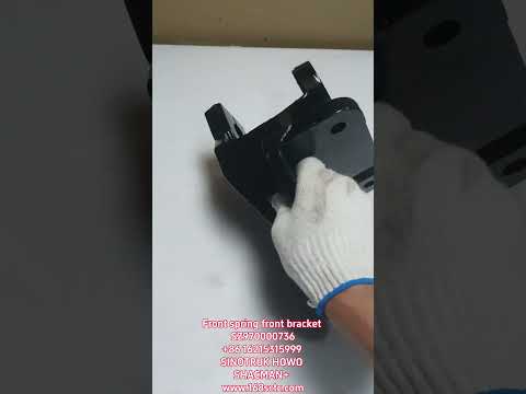 SZ970000736-SHACMAN-front spring front bracket-DeLongF3000 2014Kuan
