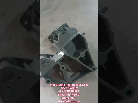 AZ9731520021-SINOTRUK HOWO-front spring front bracketright 8x4one bodyHOWO2007payment-HaoWoT7HKuan
