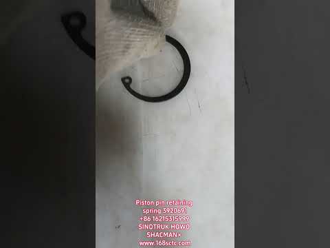 Piston pin retaining spring 3920691