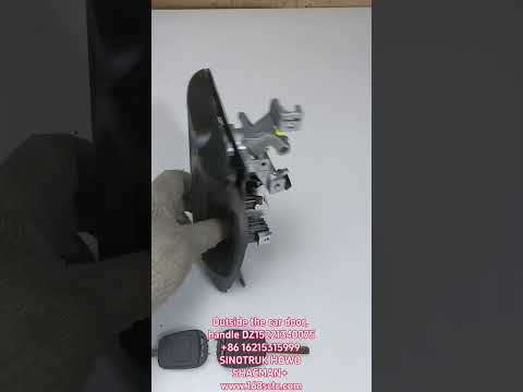 DZ15221340075Left door exterior handle assembly/integrated/2 mechanical keys/T-type connector