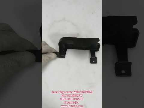 WG1642111023-SINOTRUK HOWO-door hinge coverupper leftgreen-HaoWo2013Kuan