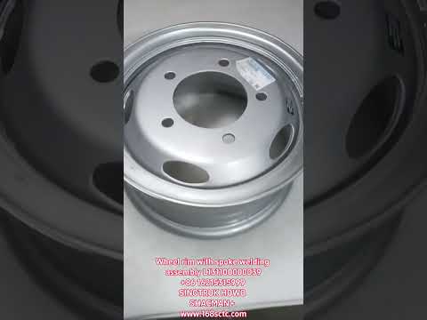 Wheel rim with spoke welding assembly L131100000039