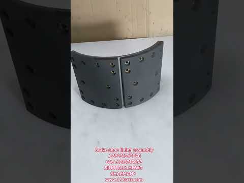 AZ9231342070-SINOTRUK HOWO-brake shoe assemblybackHOWO09payment 14hole-ZhongQiHouQiaoST16
