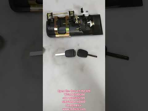 WG1664340004-SINOTRUK HOWO-Door outer handle assemblyLeft-HaoWoA7Kuan