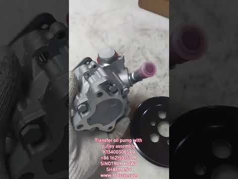 Transfer oil pump with pulley assembly K134003005A0
