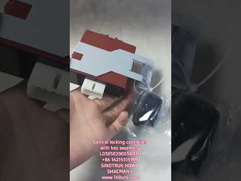 Central locking controller with key assembly L0385020003AOZH