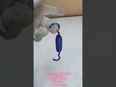 2258H1230-SINOTRUK HOWO-Rear brake shoe return spring small-ZhongQiHW1697Qiao