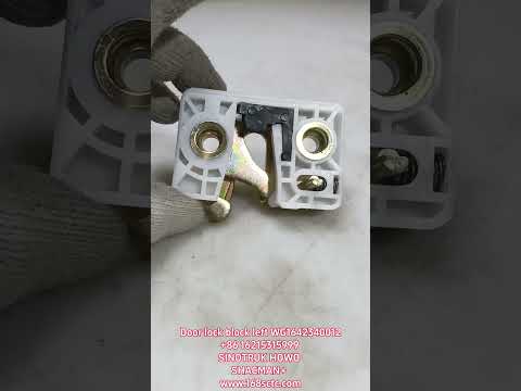 WG1642340012-SINOTRUK HOWO-door lock blockLeft-HaoWo2007Kuan