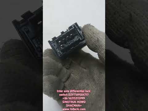 DZ97189584717Inter-axle differential lock switch