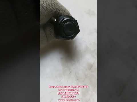 81.45501.0083-SHACMAN-rear wheel boltswith nuttotal length M22x118-DeLongF3000 2009Kuan