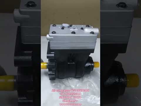 VG1093130001-SINOTRUK HOWO-air compressordouble cylinder-ZhongQiFaDongJiWD615.95E