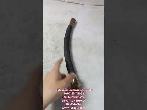 DZ97189471022-SHACMAN-High pressure hose assembly 450-DeLongX3000 2013Kuan SINOTRUK HOWO Truck Spare Parts - 168SCTC