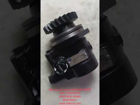 DZ95259130001-SHACMAN-Steering Pump 15Mpax20.6L/min 24tooth-DeLongF3000 2015Kuan