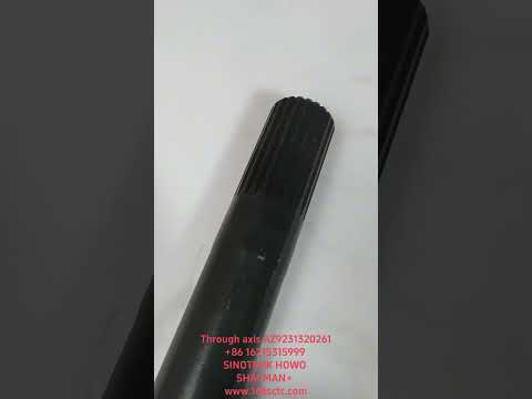AZ9231320261-SINOTRUK HOWO-through shaftL=705mm 46toothdouble bearing-ZhongQiZhongQiaoHC16