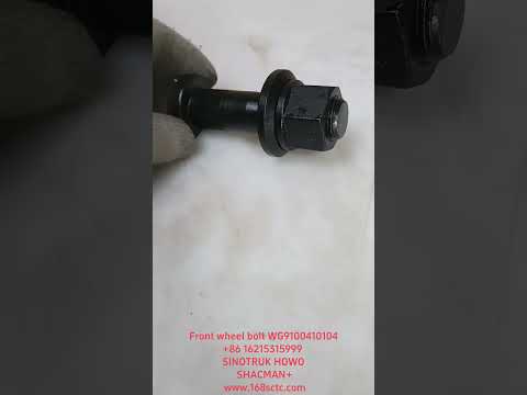 WG9100410104-SINOTRUK HOWO-front wheel boltswith nut M23x88(Steyr)-ZhongQiQianQiaoHR9