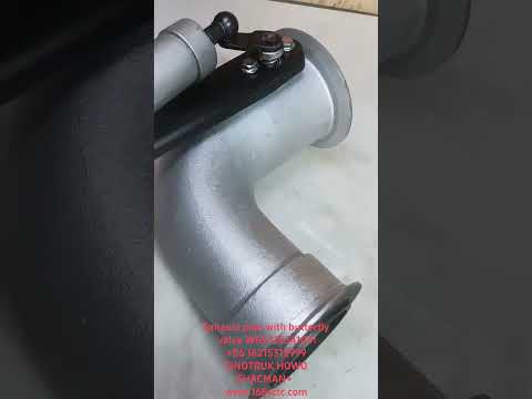 WG9725541041-SINOTRUK HOWO-Cast iron exhaust pipe (69,47fuel-efficient engine)-HaoWo2009Kuan